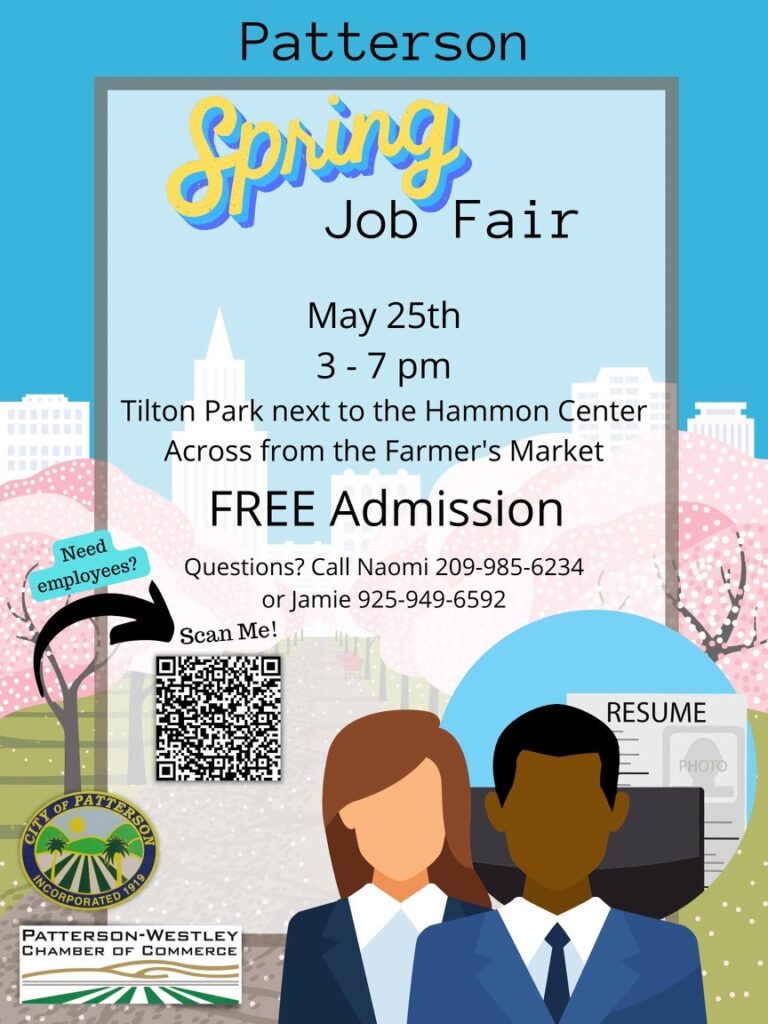 Patterson Spring Job Fair Poster Patterson Spring Job Fair Poster